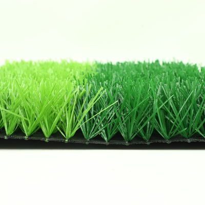 10500 khâu / m2 mật độ Cỏ cỏ tổng hợp màu xanh lá cây tùy chỉnh cho sân vận động bóng đá
