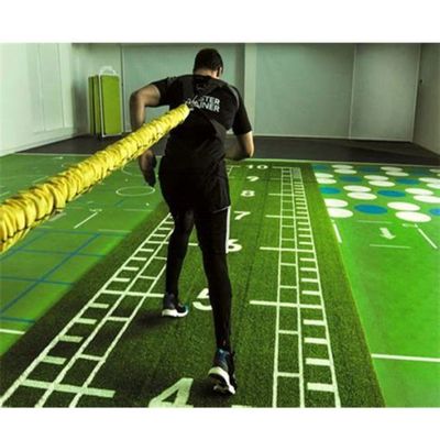 Green 15mm cao đống thảm cỏ cỏ nhân tạo cho phòng tập thể dục thương mại sàn tùy chỉnh