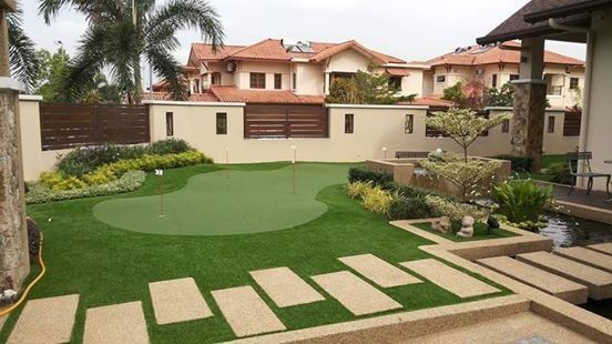 DORELOM 15mm nhân tạo đặt cỏ cỏ xanh cho golf 4 * 25m chiều rộng đống tất cả thời tiết