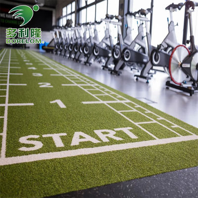 Cải thiện bài tập của bạn với Dorelom Green Artificial Grass Gym Floor Mat và Sled Track