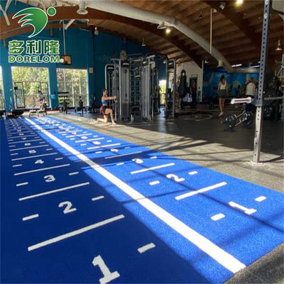 Cải thiện bài tập của bạn với Dorelom Green Artificial Grass Gym Floor Mat và Sled Track