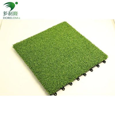 Gạch cỏ nhân tạo hỗ trợ bằng PP NET PU hai lần cho cảnh quan thân thiện với môi trường và bền vững