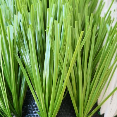 20 đan/m Tỷ lệ đan 55mm Cỏ nhân tạo cho sân bóng đá Cỏ tổng hợp
