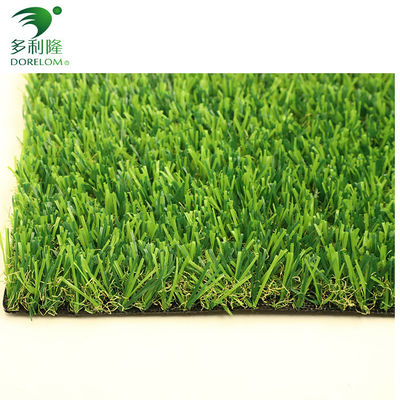 Thảm golf dài giả tổng hợp với mật độ cao và sợi xoăn PE đơn sợi PP