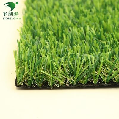 Thảm golf dài giả tổng hợp với mật độ cao và sợi xoăn PE đơn sợi PP