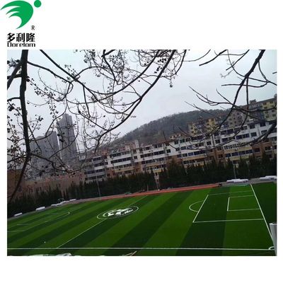 Chứng chỉ ISO14001 Cỏ nhân tạo 40mm/50mm/60mm cho sân bóng đá lựa chọn tốt nhất