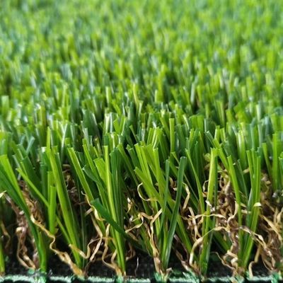 SPU phủ cỏ nhân tạo màu xanh lá cây tự nhiên mềm cho sân vườn ngoài trời