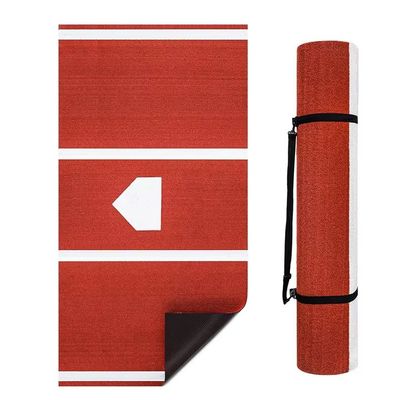 Đồ chơi cá nhân Đồ chơi portable Double PP NET PU Backing Baseball Hitting Mat cho thực hành đĩa nhà