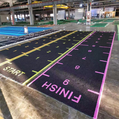 50mm Cricket pitch Cỏ nhân tạo cho Futsal Gym Thể dục Đấu trường bóng đá