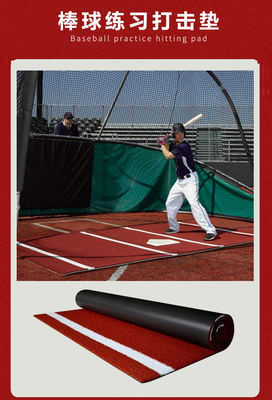 Đồ chơi cá nhân Đồ chơi portable Double PP NET PU Backing Baseball Hitting Mat cho thực hành đĩa nhà