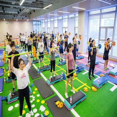 50mm Cricket pitch Cỏ nhân tạo cho Futsal Gym Thể dục Đấu trường bóng đá