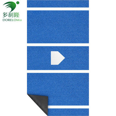 Baseball Batting Mat Không trượt Indoor / Outdoor Portable Softball Hitting Mat với Home Plate