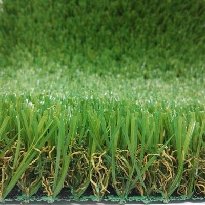 Cỏ nhân tạo trông tự nhiên cho sân vườn và vật nuôi 2m / 4m * 25m 3/8 inch Guage