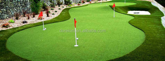 SGS được chứng nhận Cỏ xanh sân golf mini Cỏ nhân tạo bao gồm