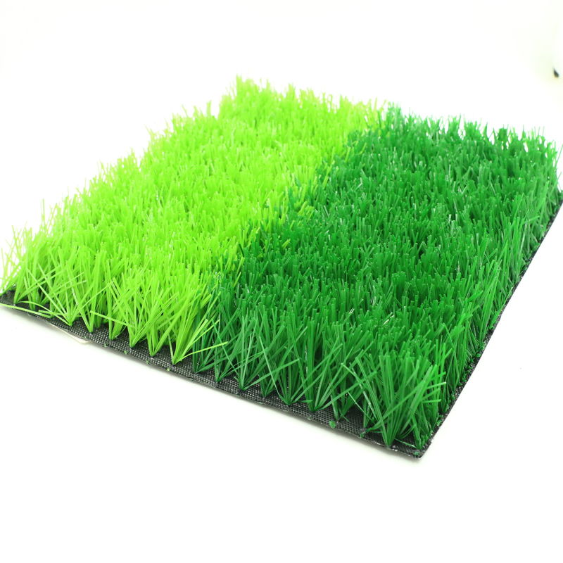 10500 khâu / m2 mật độ Cỏ cỏ tổng hợp màu xanh lá cây tùy chỉnh cho sân vận động bóng đá
