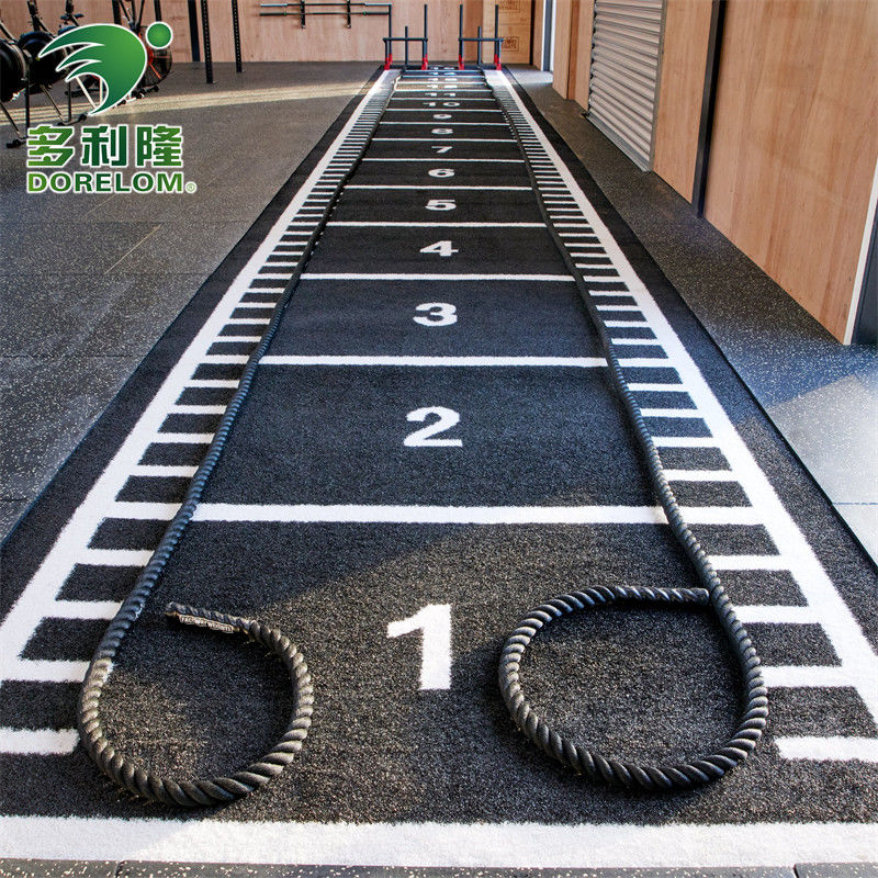Mật độ cao 63000 khâu / m2 đường cỏ Green Gym cho cỏ huấn luyện xe trượt tuyết chuyên nghiệp