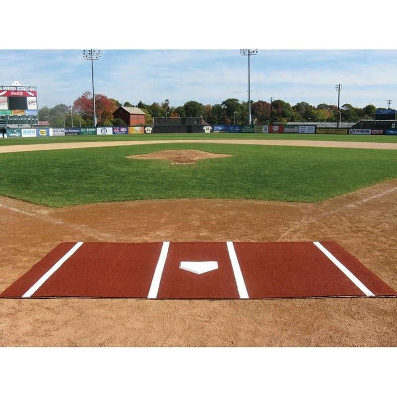 Baseball Batting Mat cho đào tạo trong nhà ngoài trời 15mm Đồi cao 3/16 Inch Gauge